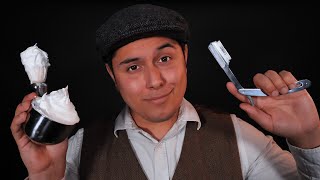 ASMR | WORLD'S BEST Vintage Barber Shop Haircut & Shave