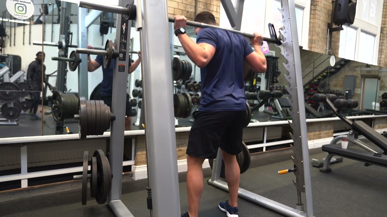 Angled Smith Machine Back Squat YouTube