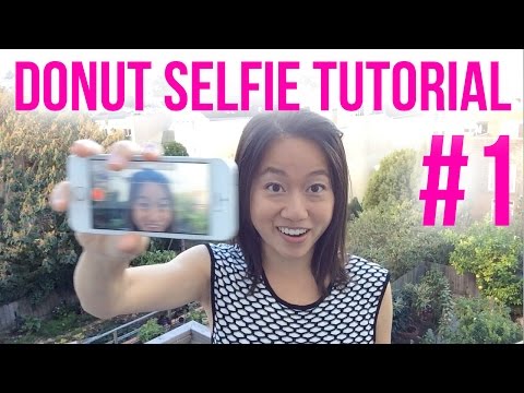 Donitsi-selfie-opetusohjelma