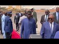 Le prsident bassirou diomaye faye chaleureusement accueilli  bissau