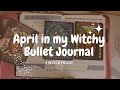 April 2024 in my witchy bullet journal  witchybujo