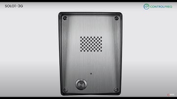 GSM Intercom (4G) Anti-vandal 1 way for 1 property [SOLO1-4G]