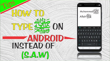 How  To Type Muhammad in Arabic ﷺ  on Android Keyboards | Muhammad ﷺ | A Must Learn.