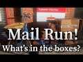 Post Office run on a Royal Mail Pashley / Elephant Bike. Mail opening. Vintage bicycle accessories?