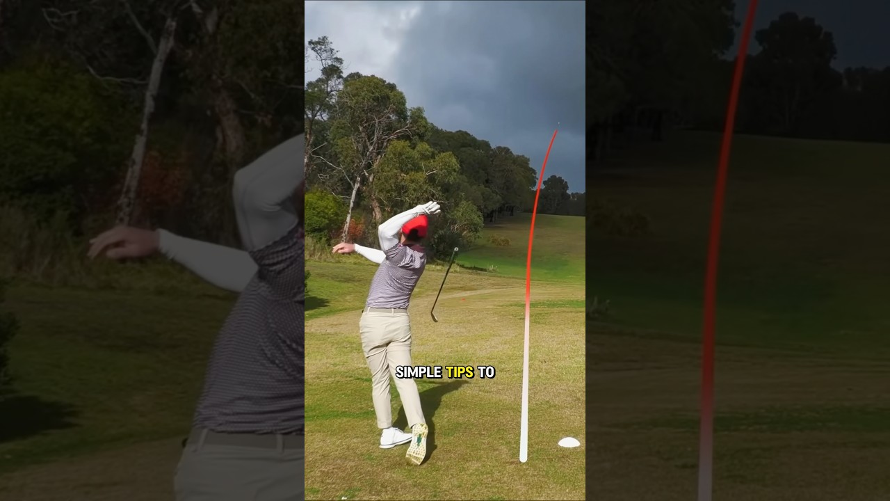 FIX YOUR SLICE!! 😱😭 #golfswing #golf #golftips #golfcoach