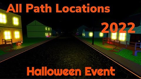 Cube Defence Halloween 2022 All Path Locations