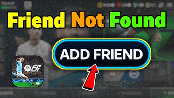 How To Add Friends in FC Mobile | ✅️ Fix Friend not Found