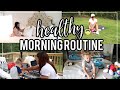My Summer 2020 Healthy Feel Good Morning Routine ft. Noom!