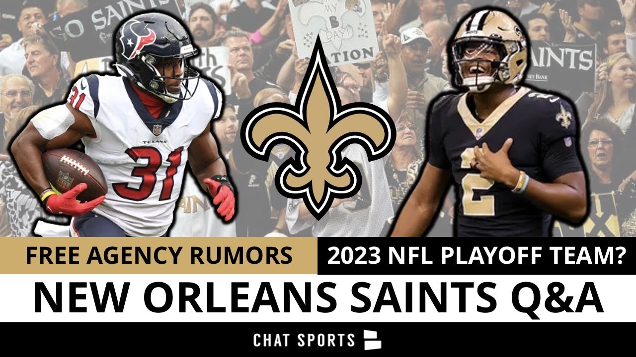 New Orleans Saints Rumors Sign David Johnson + 2023 NFL Playoff Team