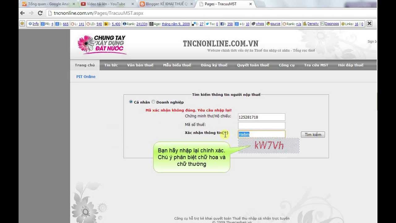 C ch Tra M S Thu C Nh n YouTube C ch tra m s thu c nh n youtube