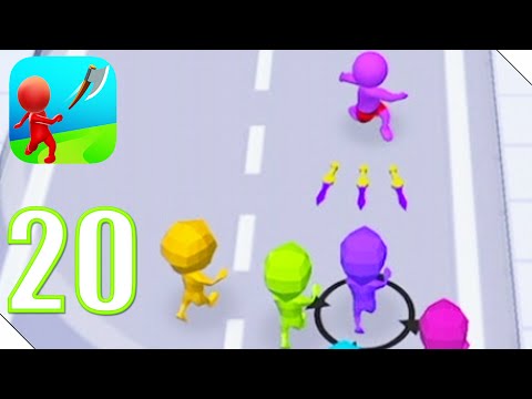 Move.io: Move Stop Move - Stickman Crowd 3D Прохождение Часть 20 | Андроид/iOS Геймплей
