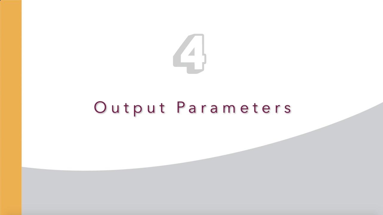 6 things about Color and PDF:  4. Output Parameters