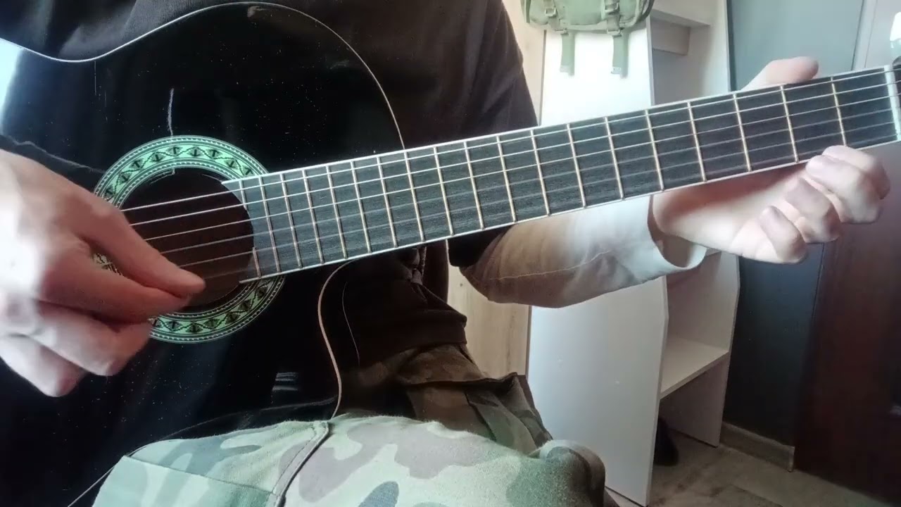 Playing a Guitar Like a Balalaika