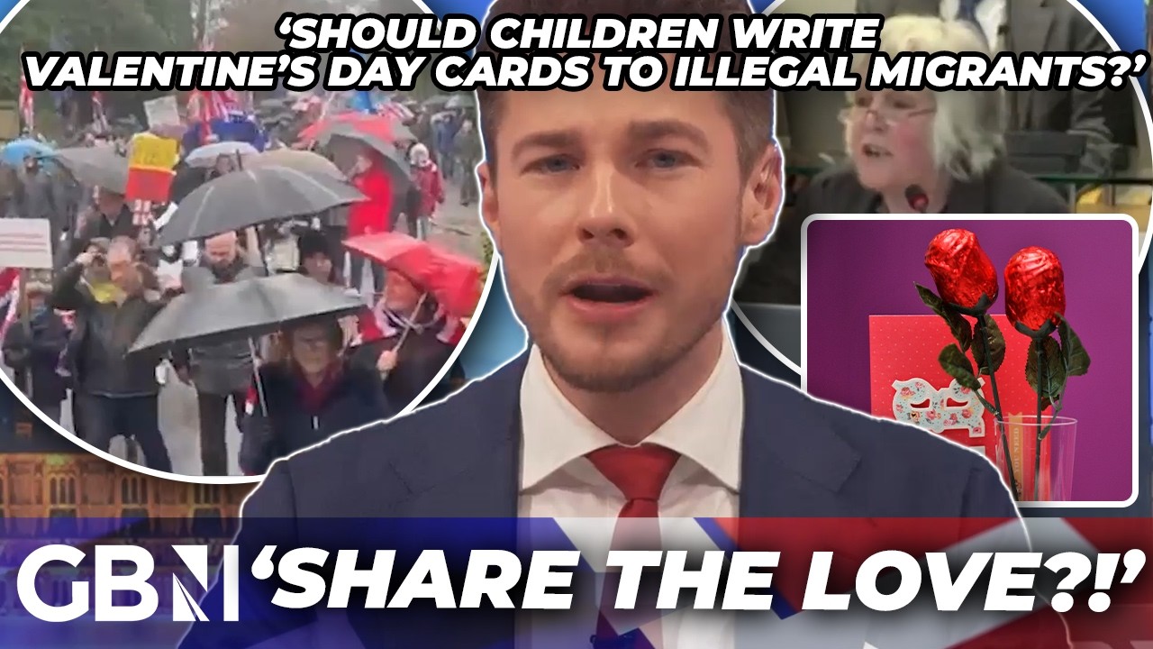 ‘It’s complete insanity!’ | Valentine’s Day cards sent to Crowborough migrants BLASTED ‘outrageous’ ‘It’s complete insanity!’ | Valentine’s Day cards sent to Crowborough migrants BLASTED ‘outrageous’