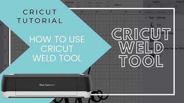 Weld in Cricut Design Space • How To Weld Letters and Objects Together
