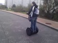 OurTour Ju Tries Out a Segway in La Caruna, Spain
