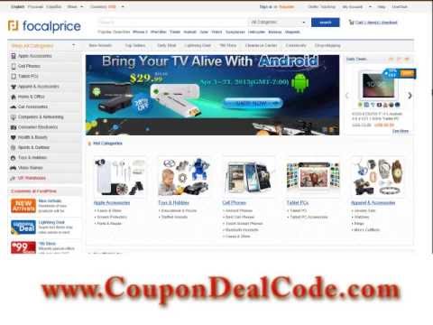 Focalprice.com Coupon Code – Focalprice.com Coupons, Shipping Codes