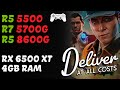 RX 6500 XT | R5 5500 x R7 5700G x R5 8600G | BENCHMARK | DELIVER AT ALL COSTS | 16GB RAM