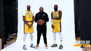 Behind the Scenes of Lakers Media Day 2023