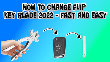 HOW TO CHANGE FLIP KEY BLADE 2022 - FAST AND EASY