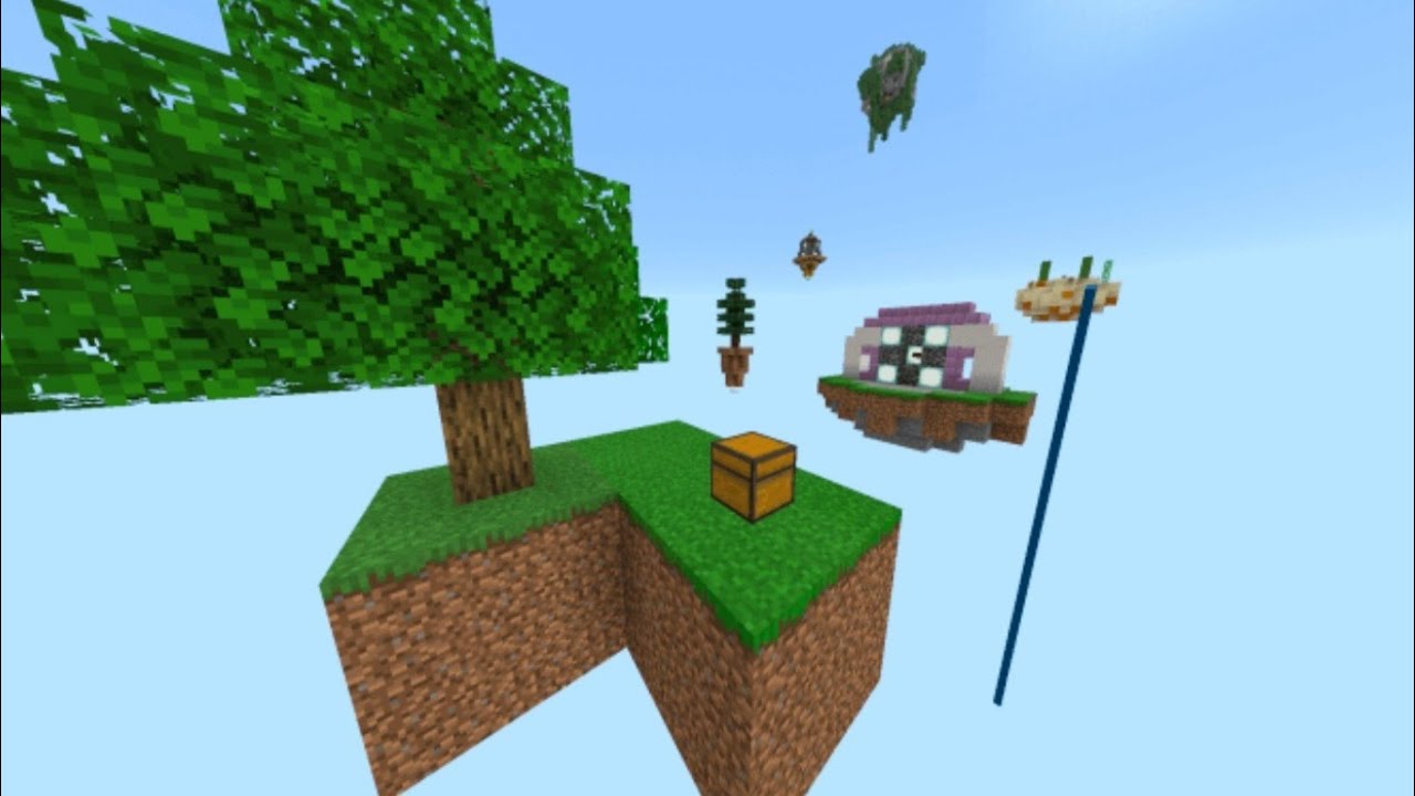 скайблок обычный на майнкрафт 0.15.0 #1