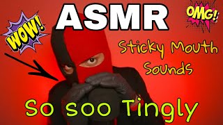 ASMR | Sticky Mouth Sounds (tingly)