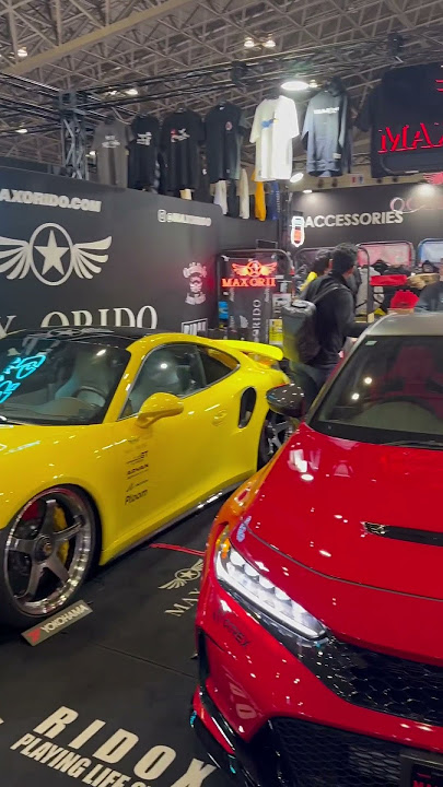 Max Orido booth at Tokyo Auto Salon 2025 #tokyoautosalon #tokyoautosalon2025 #maxorido #tokyo #jdm