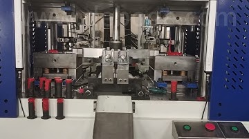 Central Rotary Double Color Vertical Injection Molding Machine