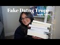 Fake dating trope book reccomendations