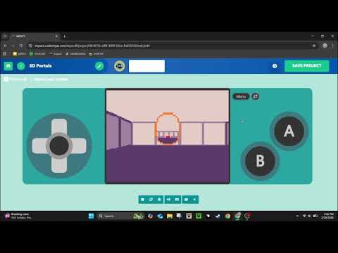 3D Portals in MakeCode arcade