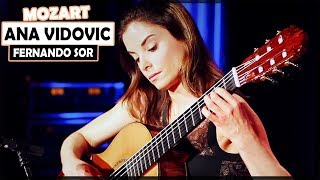 Ana Vidovic plays introduction and variations on a Theme by Mozart Op 9 by Fernando Sor