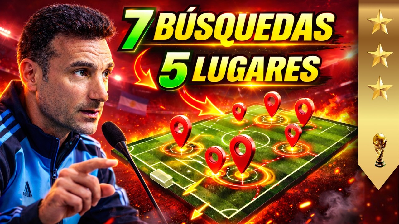 🔥🚨 Así está HOY la LISTA de la SELECCIÓN ARGENTINA para el MUNDIAL 2026.