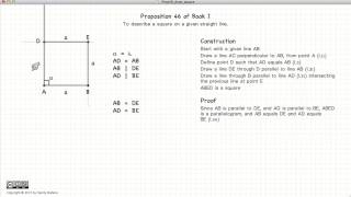 Euclid's Elements Book 1 - Proposition 46