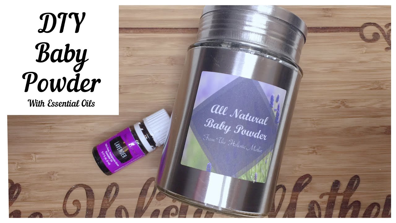 How To Make Baby Powder With Young Living Essential Oils - All