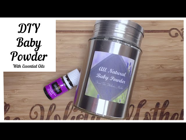 How To Make Baby Powder With Young Living Essential Oils - All