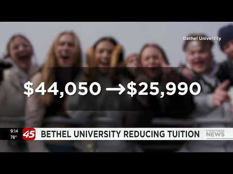 Bethel University announces drop in tuition costs