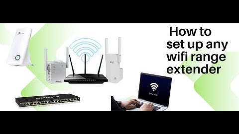 Setting up any WiFi Extender | How to setup a Wifi Repeater