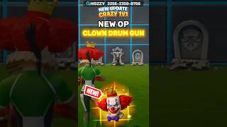 NEW OP CLOWN DRUM GUN IN CRAZY 1V1 FFA!! #fortnite #fortniteshorts #hozzy