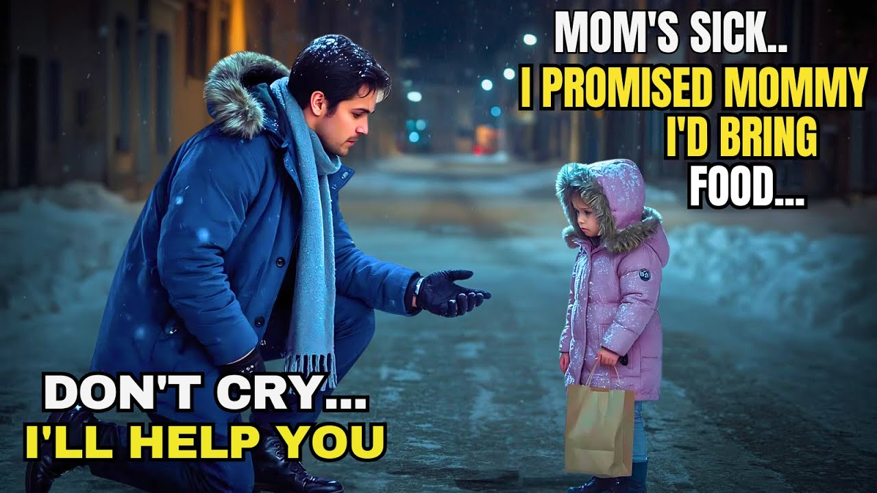 A Little Girl collapsed at the bus stop. No one stopped until a lonely CEO stepped forward…