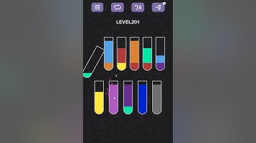 Water Sort Puzzle level 201#games #gameplay #subscribe