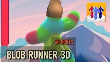 Blob Runner 3D | Level 3 Gameplay Walkthrough-IOS,Android #shorts