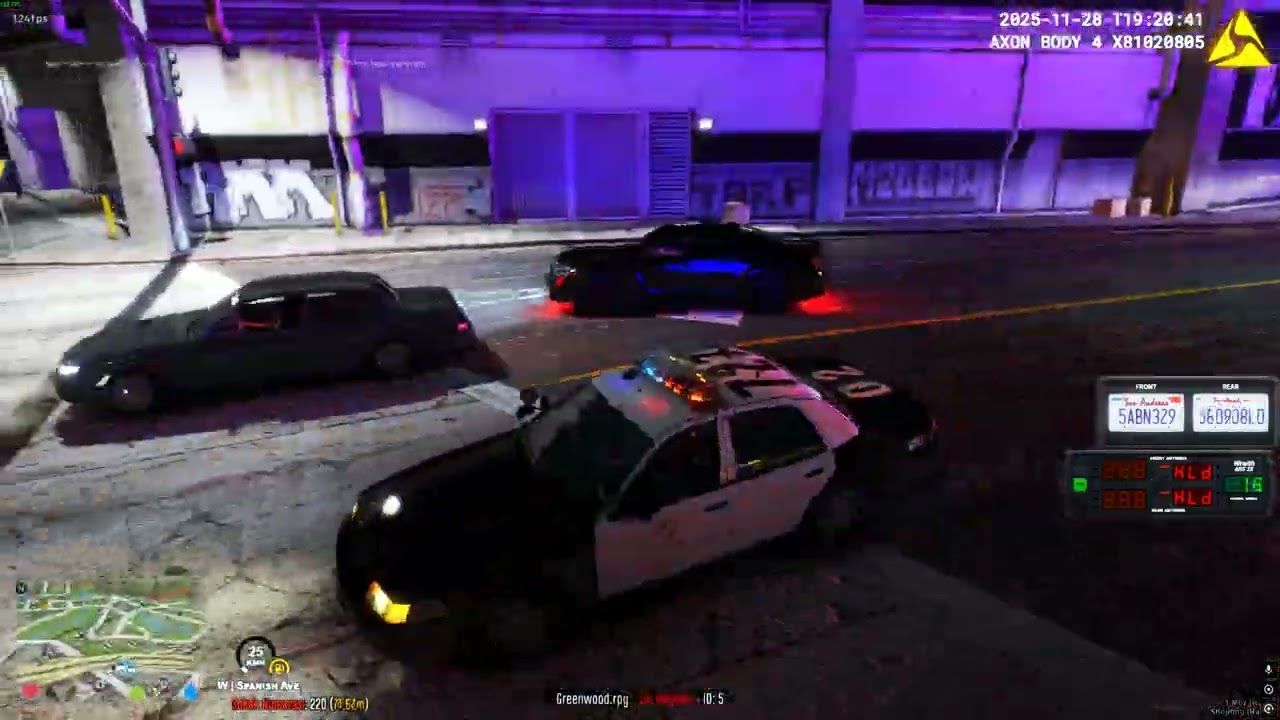 LAPD MEMURLARI KOVALAMACAYA GİRİYOR (GREENWOOD.RPG)