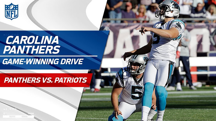 Carolina's Game-Winning Drive Against New England! | Panthers vs. Patriots | NFL Wk 4 Highlights