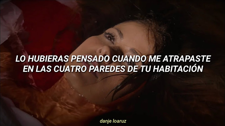 Gloria Trevi | No querías lastimarme - Letra