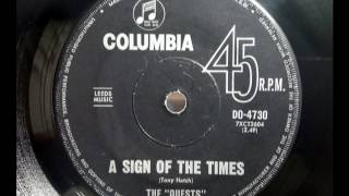 Mod Fuzz - THE QUESTS - A Sign Of The Times - COLUMBIA DO 4730 Aussie 1966 Beat Vocal Dancer