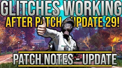 Fallout 76 Update 29 - Patch Notes & Glitches Working *AFTER-PATCH*