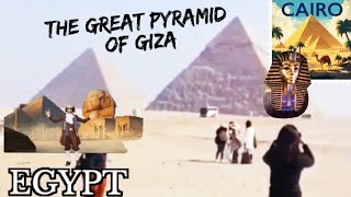 Exploring The Great PYRAMID OF GIZA,Cairo - Egypt 🇪🇬 @fatimayounus7935 #egypt #cairo #pyramid #viral