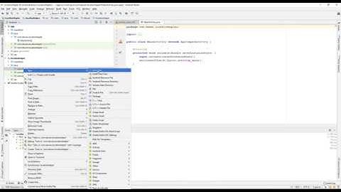 How to create a android library