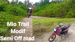 ( sold out ) Mio trail Modif Semi Off-road / hobby dikalahkan Cuan dan akhirnya dijual juga /