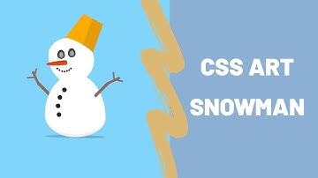 Snowman Pure CSS Art